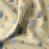 Printed Cotton AMAGARA Beige / Green